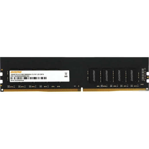 Оперативная память Digma 16ГБ DDR4 2666 МГц DGMAD42666016D