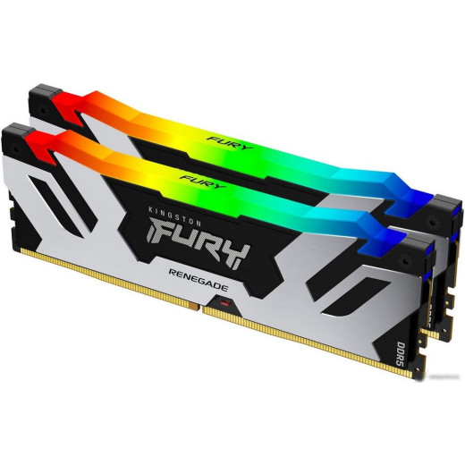 Оперативная память Kingston FURY Renegade RGB 2x16ГБ DDR5 6400МГц KF564C32RSAK2-32