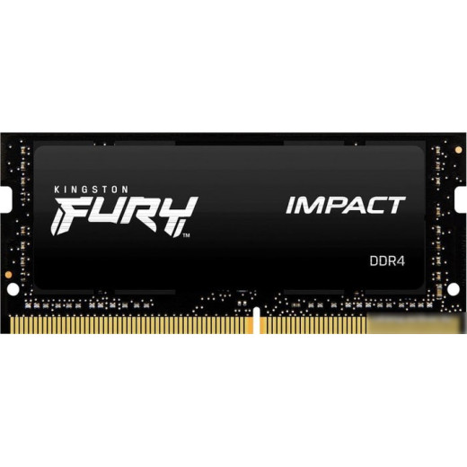 Оперативная память Kingston FURY Impact 16GB DDR4 SODIMM PC4-25600 KF432S20IB/16