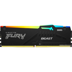 Оперативная память Kingston FURY Beast RGB 32ГБ DDR5 5200 МГц KF552C40BBA-32