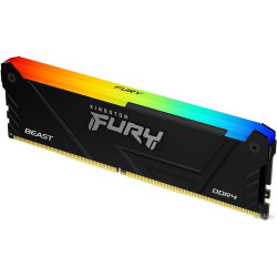 Оперативная память Kingston FURY Beast RGB 16ГБ DDR4 3600 МГц KF436C18BB2A/16