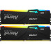 Оперативная память Kingston FURY Beast RGB 2x32ГБ DDR5 5600 МГц KF556C40BBAK2-64
