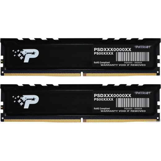 Оперативная память Patriot Signature Premium Line 2x32ГБ DDR5 4800 МГц PSP564G4800KH1