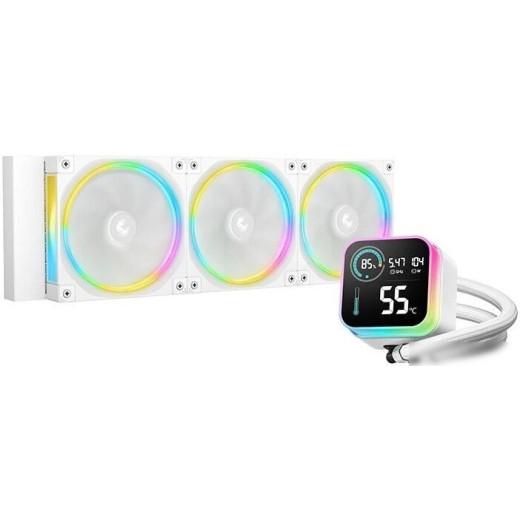 Система жидкостного охлаждения для процессора DeepCool LQ360 Ultra ARGB WH R-LQ360-WHASMC-G-1