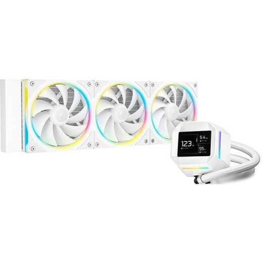 Система жидкостного охлаждения для процессора DeepCool LM360 WH R-LM360-WHDMMC-1