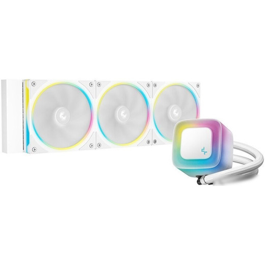 Система жидкостного охлаждения для процессора DeepCool LE360 PRO WH R-LE360PRO-WHAMMC-G-1