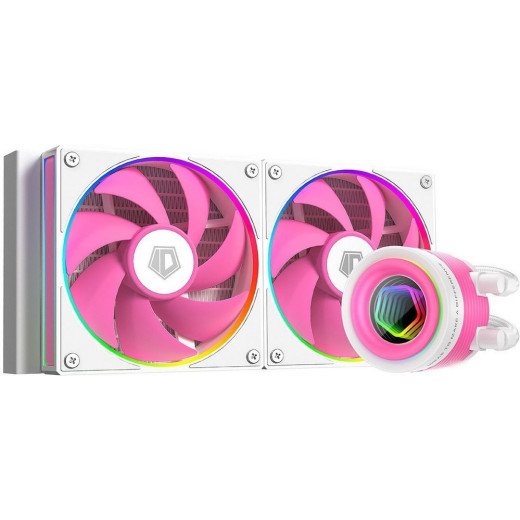Система жидкостного охлаждения для процессора ID-Cooling FX240 INF Pink