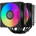 Кулер для процессора PCCooler RT620 ARGB (черный)