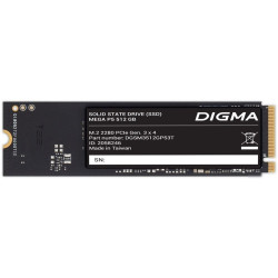 SSD Digma Mega P5 512GB DGSM3512GP53T