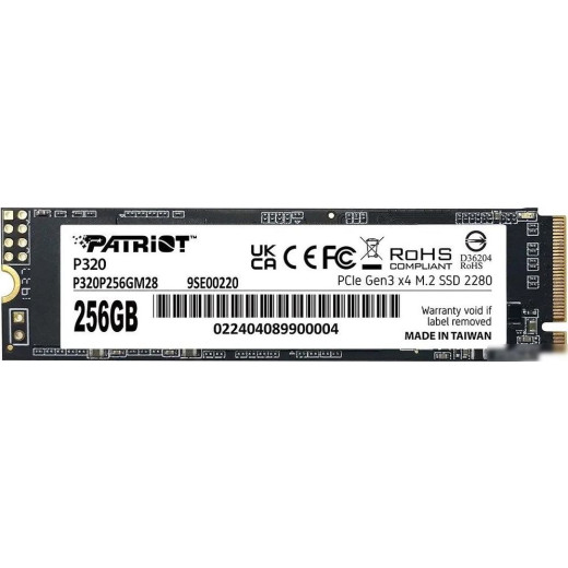 SSD Patriot P320 256GB P320P256GM28