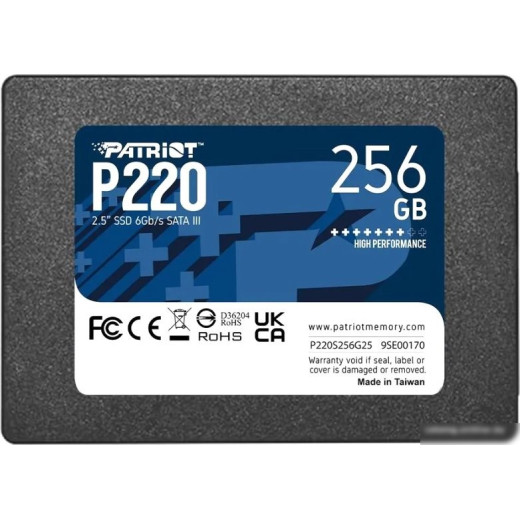 SSD Patriot P220 256GB P220S256G25