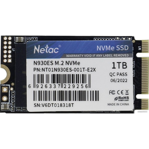 SSD Netac N930ES 1ТB NT01N930ES-001T-E2X