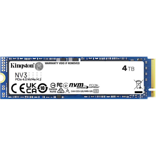 SSD Kingston NV3 4TB SNV3S/4000G