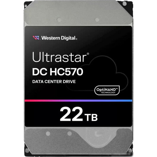 Жесткий диск WD Ultrastar DC HC570 22TB WUH722222ALE6L4