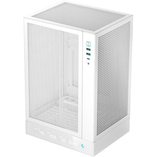Корпус DeepCool CH170 Digital WH R-CH170-WHNPI0D-G-1