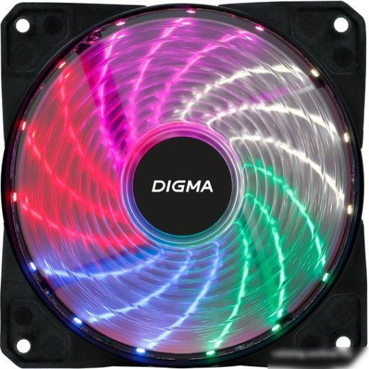 Вентилятор для корпуса Digma DFAN-FRGB2
