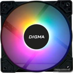 Вентилятор для корпуса Digma DFAN-FRGB1