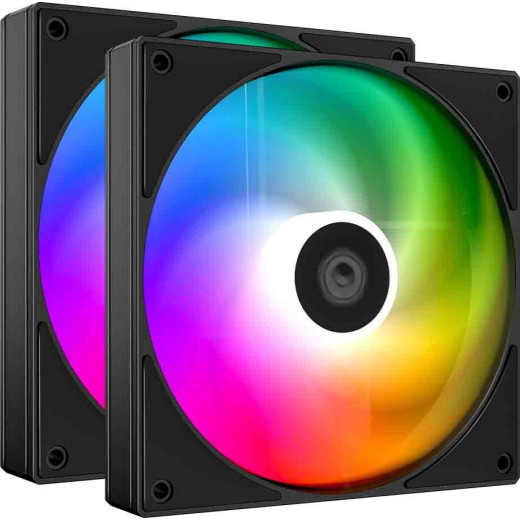 Набор вентиляторов ID-Cooling AS-140-ARGB-K Duet