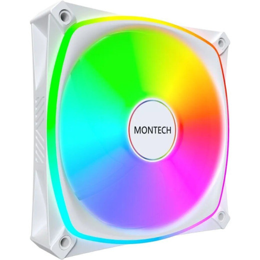 Вентилятор для корпуса Montech AX120 PRO ARGB PWM (белый)