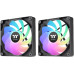 Набор вентиляторов Thermaltake CT120 Sync Reverse ARGB 2-Fan Pack CL-F173-PL12SW-A