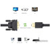 Кабель Ugreen HD106 10136 HDMI - DVI (3 м, черный)