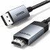 Кабель Ugreen DP119 DisplayPort - HDMI 25491 (3 м, черный)
