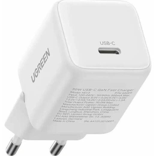 Сетевое зарядное Ugreen X513 65013 USB Type-C
