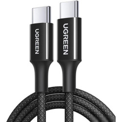 Кабель Ugreen L502 USB Type-C - USB Type-C (2 м, черный)