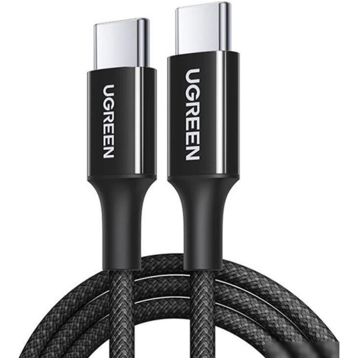 Кабель Ugreen L502 USB Type-C - USB Type-C (2 м, черный)