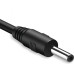 Кабель Ugreen US277 USB 2.0 Type-A - DC 3.5 мм 10376 (1 м, черный)