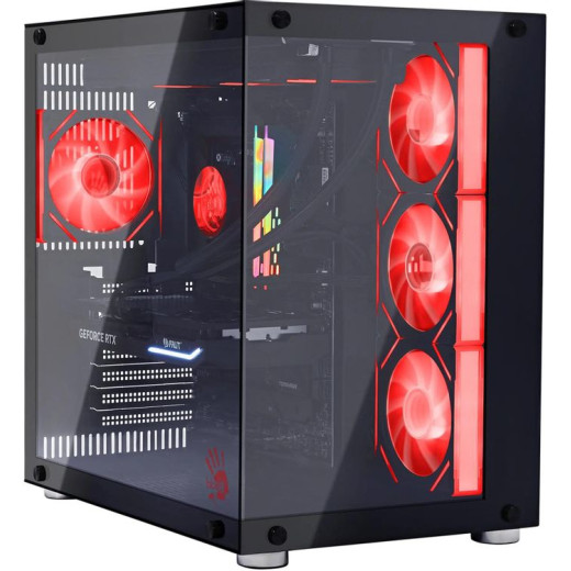 Компьютер Bloody BD-PC CZ79C3 MT i7 14700KF (3.4) 64Gb SSD1Tb RTX5070Ti 16Gb Windows 11 Home 64 2.5xGbitEth 850W черный (RUS) (2129080)