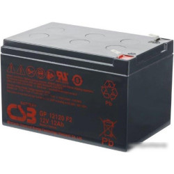Аккумулятор для ИБП CSB GP12120 F2 (12В/12 А·ч)