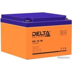 Аккумулятор для ИБП Delta GEL 12-26 (12В/26 А·ч)