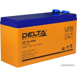Аккумулятор для ИБП Delta HR 12-24W (12В/6 А·ч)