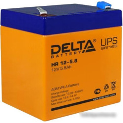 Аккумулятор для ИБП Delta HR 12-5.8 (12В/5.8 А·ч)