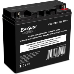 Аккумулятор для ИБП ExeGate Power EXG 12170 (12В/17 А·ч) [EP160756RUS]