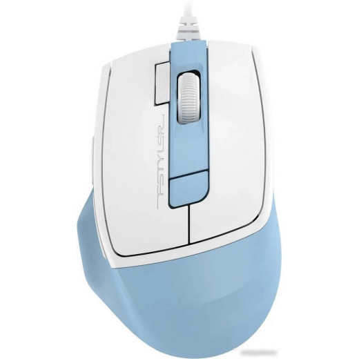 Мышь A4Tech Fstyler FM45S Air (голубой/белый)