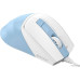 Мышь A4Tech Fstyler FM45S Air (голубой/белый)