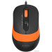 Мышь A4Tech Fstyler FM10S (оранжевый/черный)