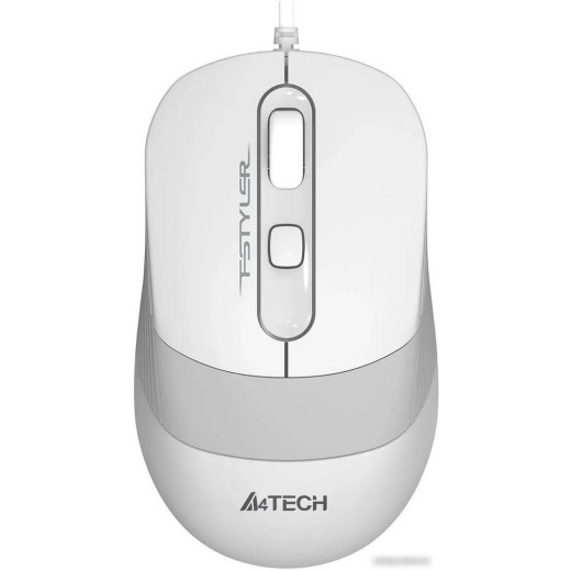 Мышь A4Tech Fstyler FM10S (серый/белый)