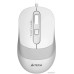 Мышь A4Tech Fstyler FM10S (серый/белый)