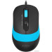 Мышь A4Tech Fstyler FM10S (голубой/черный)