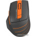 Мышь A4Tech Fstyler FG30S (серый/оранжевый)