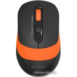 Мышь A4Tech Fstyler FG10S (черный/оранжевый)