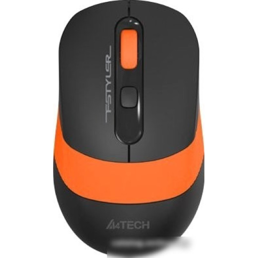 Мышь A4Tech Fstyler FG10 (черный/оранжевый)
