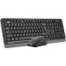Офисный набор A4Tech Fstyler FGS1035Q (черный/серый)