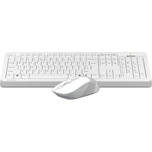 Офисный набор A4Tech Fstyler FG1010S (белый/серый)