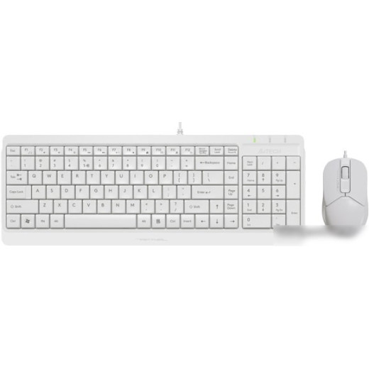 Клавиатура + мышь A4Tech Fstyler F1512 (белый)