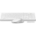 Клавиатура + мышь A4Tech Fstyler F1010 (белый/серый)