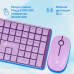 Офисный набор Oklick S315W (сиреневый)